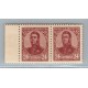 ARGENTINA 1908 GJ 285b PAREJA DE ESTAMPILLAS NUEVAS CON GOMA, VARIEDAD CON Y SIN FILIGRANA U$ 40 !!!